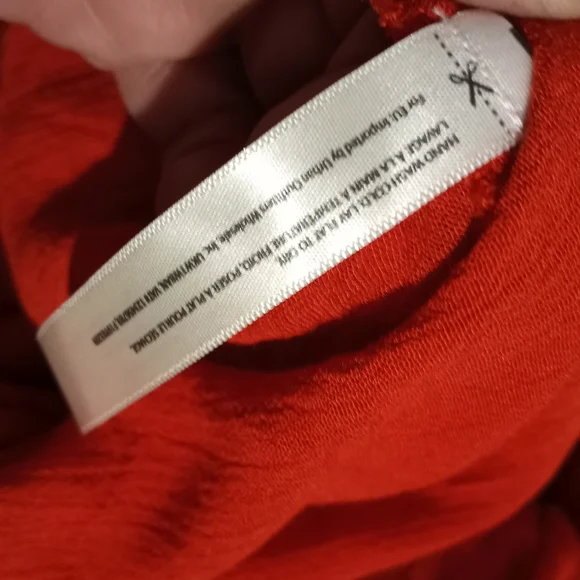 FREE PEOPLE - ONE - One Size Deep Orange Maxi Length Dress - Picture 2 of 6